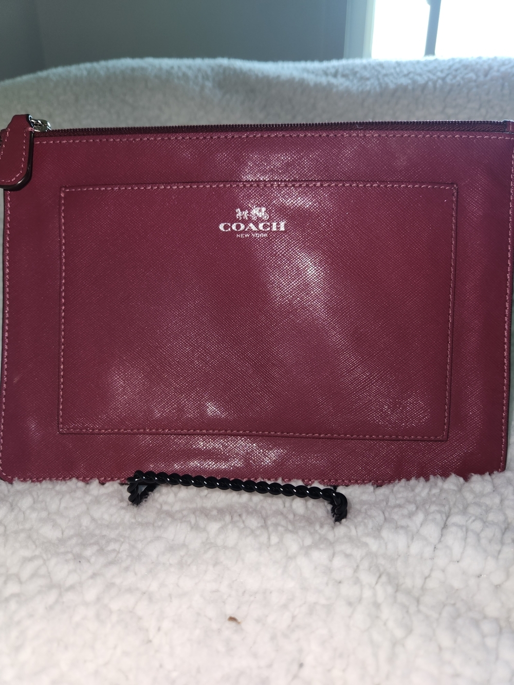 COACH  Large  Slim Zip Pouch